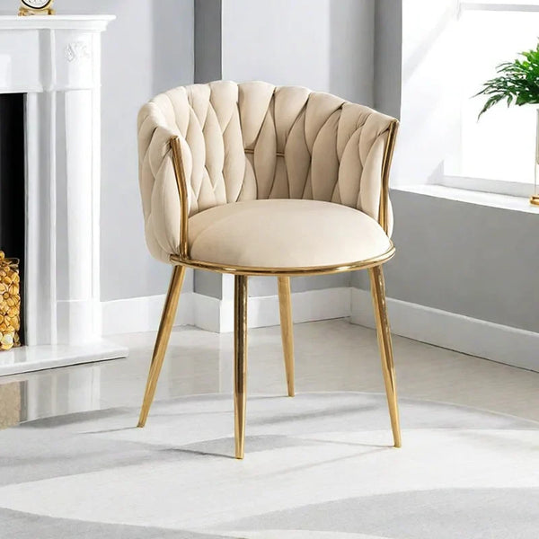 Velvet Nordic Armchair - Luxus-Design-Salonstuhl